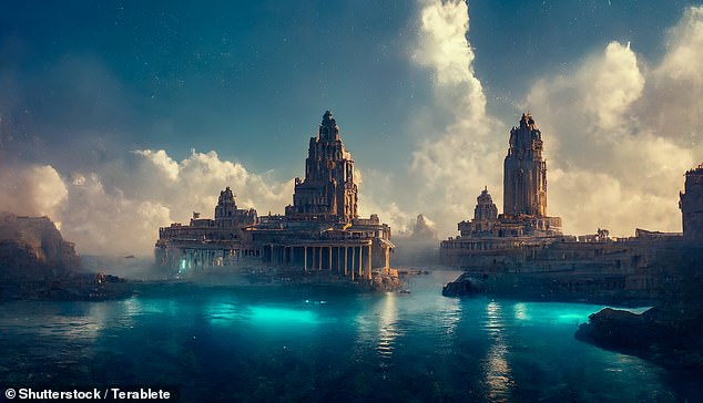 The real Atlantis? Incredible interactive map reveals the lost sunken ...